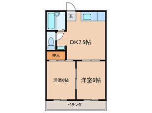 アベニュー本郷の物件間取画像